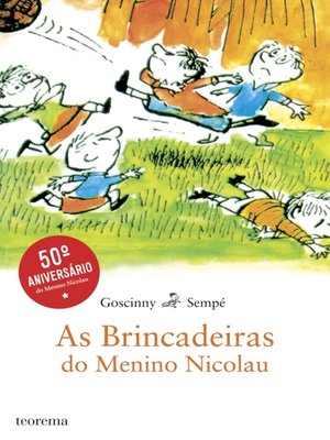 cover image of As Brincadeiras do Menino Nicolau